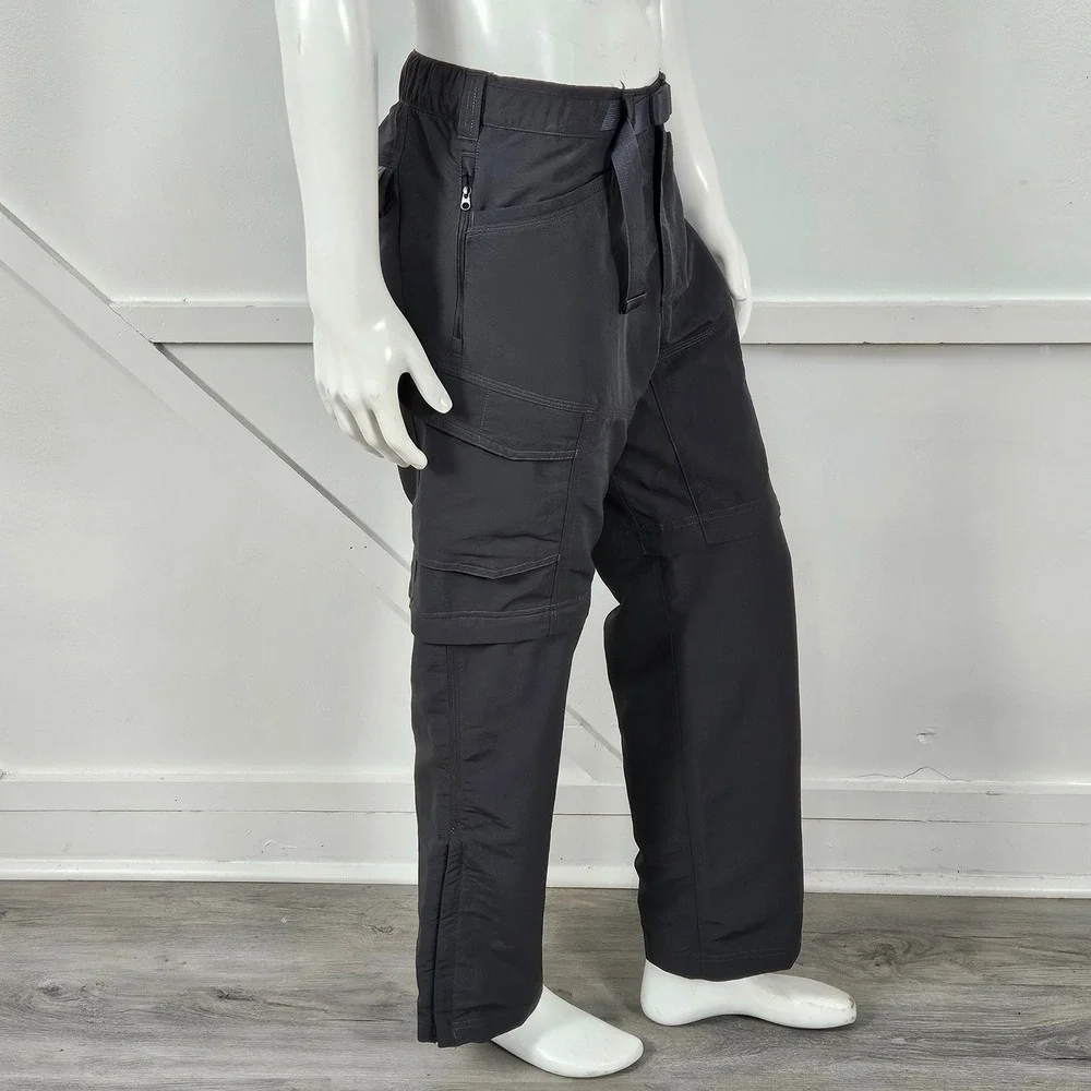The North Face Mens Paramount Convertible Hiking Cargo Pants Grey Medium